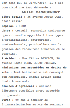 publication legale sasu bordeaux